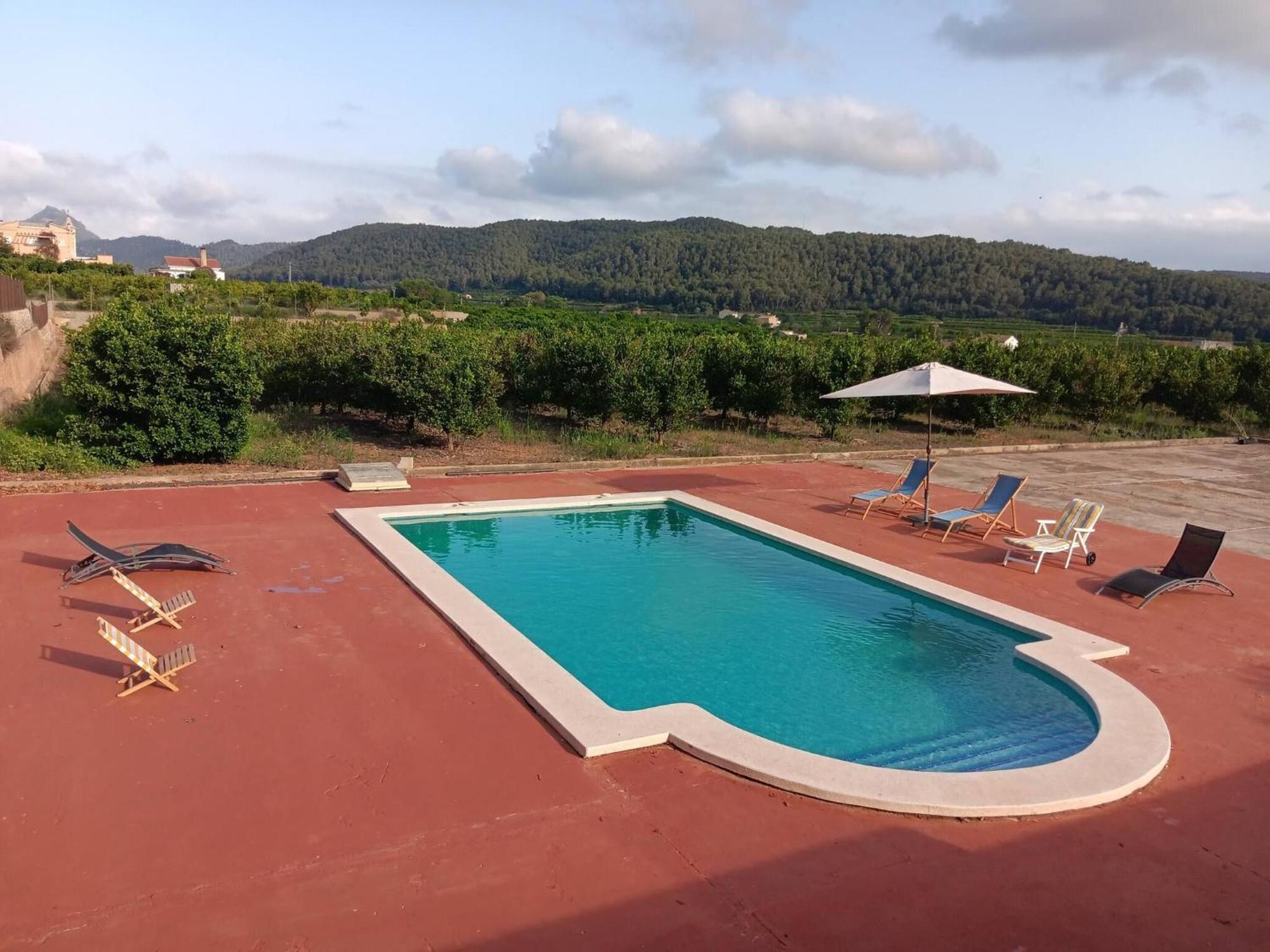 Casa Magnolia, A Rural Paradise House With Pool Alzira Luaran gambar