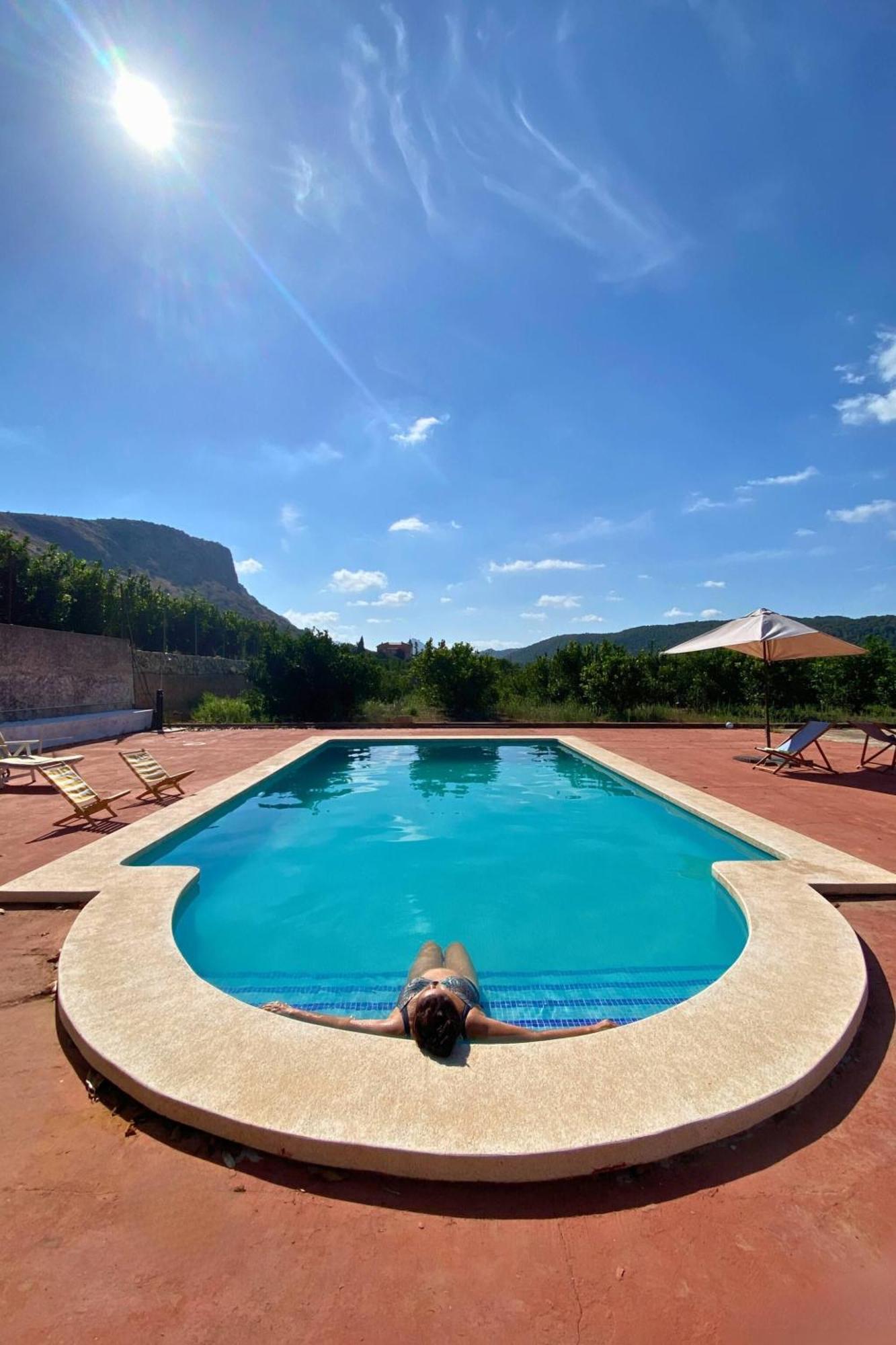 Casa Magnolia, A Rural Paradise House With Pool Alzira Luaran gambar