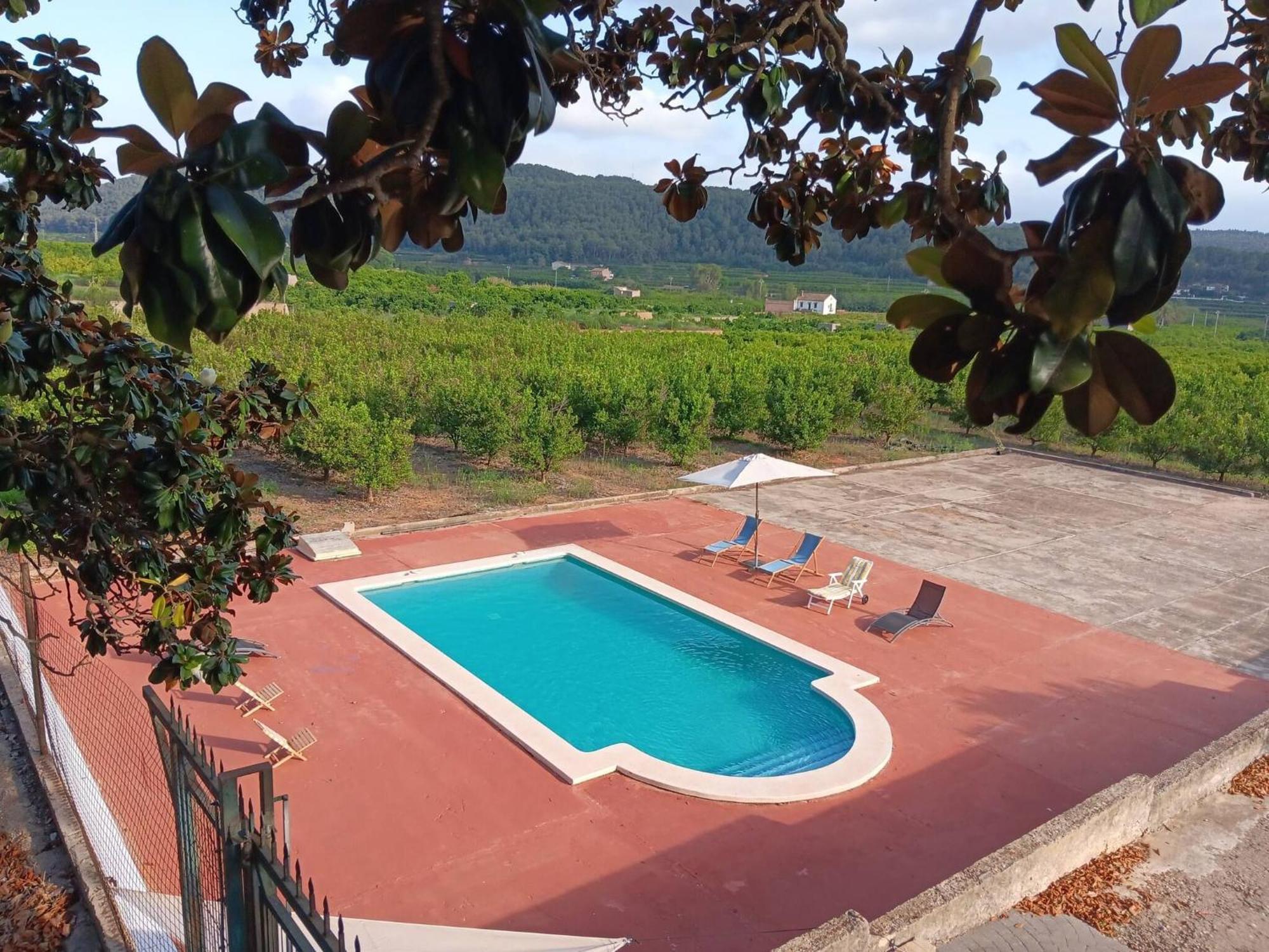 Casa Magnolia, A Rural Paradise House With Pool Alzira Luaran gambar